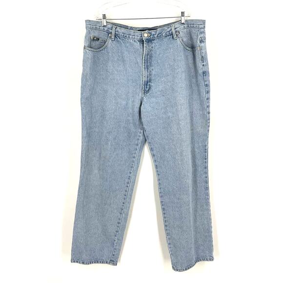 Vintage Basic 955 Blues Jeans Loose Fit Size 44x34 - Picture 1 of 10